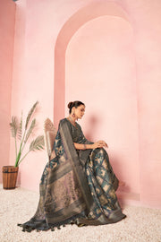 Rich Pallu Diya Silk Green Saree