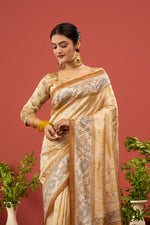 Radiant Mustard Diya Silk Saree sedoracouture