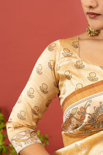 Radiant Mustard Diya Silk Saree sedoracouture