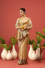Radiant Mustard Diya Silk Saree sedoracouture