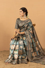 Rich Pallu Diya Silk Green Saree