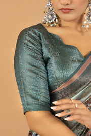 Rich Pallu Diya Silk Rama Saree