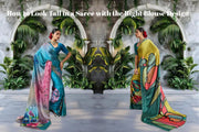 How to Look Tall in a Saree with the Right Blouse Design